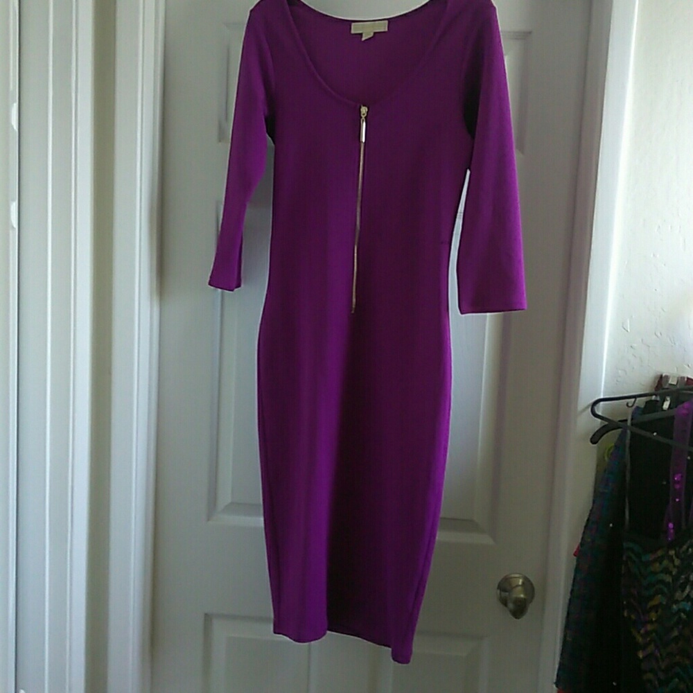 Purple Nikki minaj dress